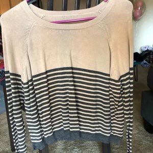 Cropped Long Sleeve Sweater